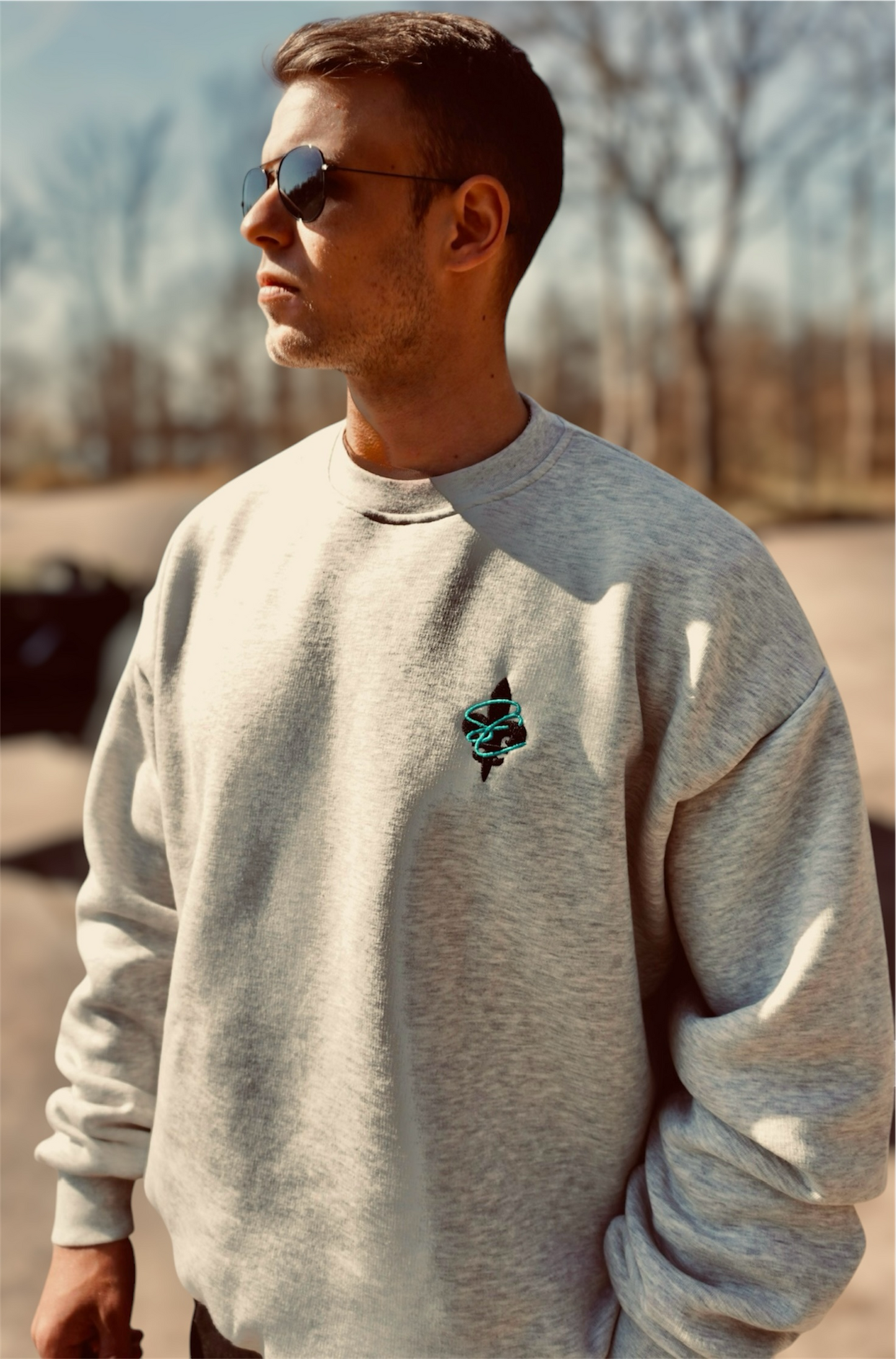 Sweater oversize "SYCS" heavy cotton
