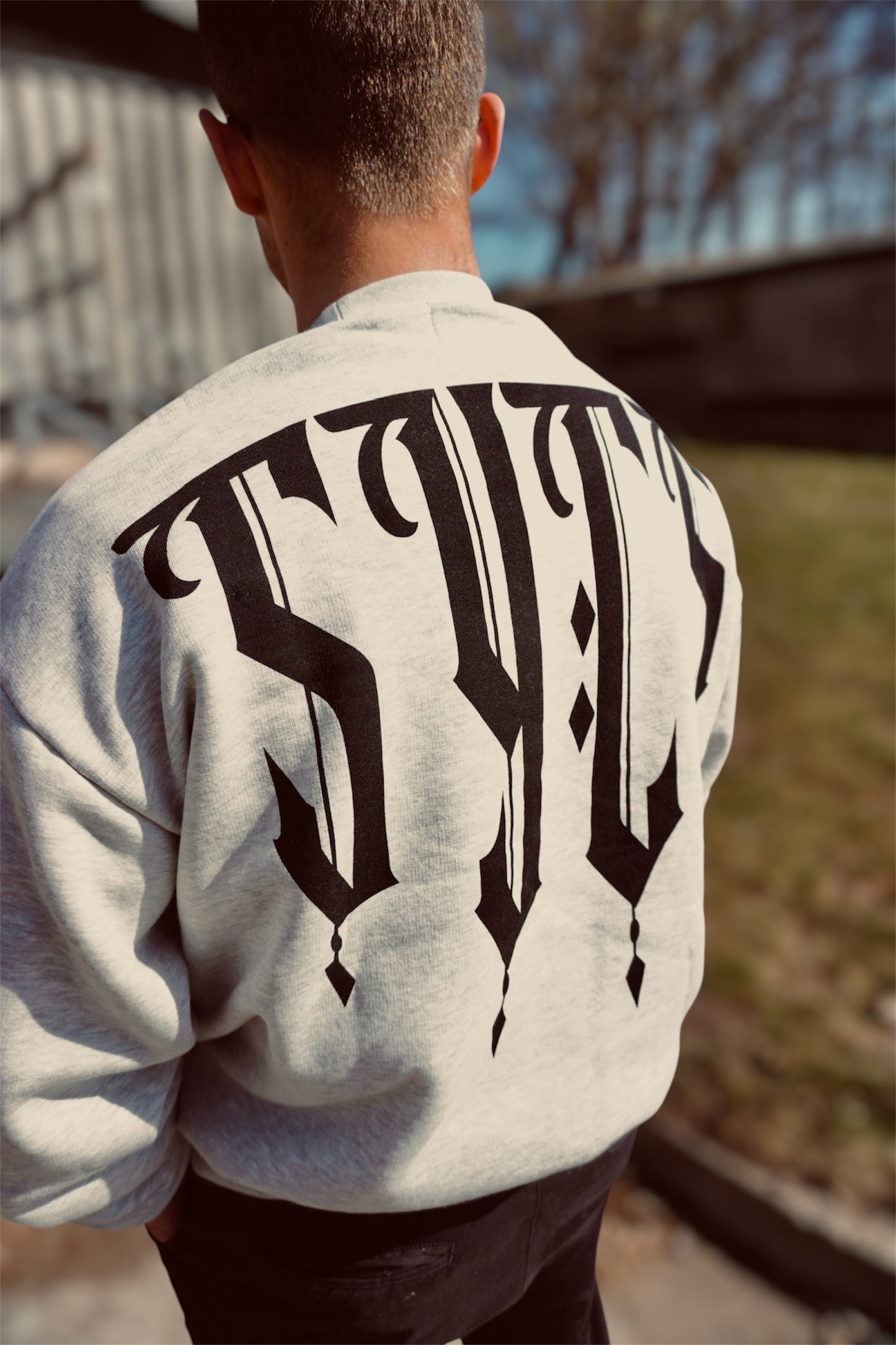 Sweater oversize "SYCS" heavy cotton