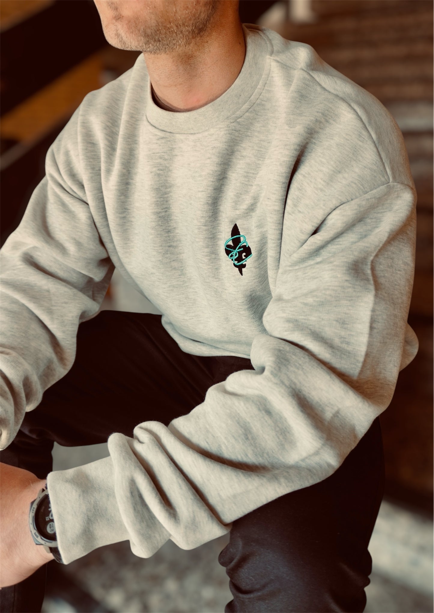 Sweater oversize "SYCS" heavy cotton