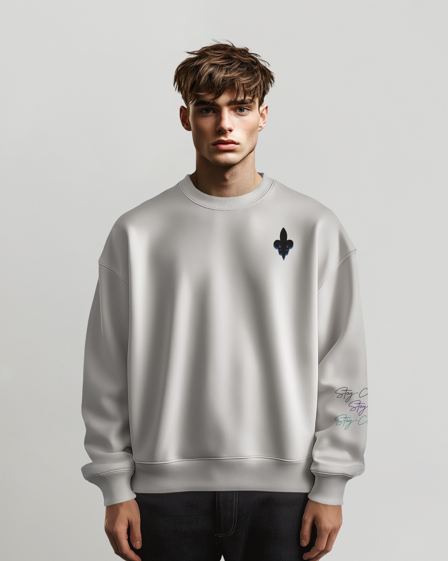 Sweater "Focused" heavy cotton