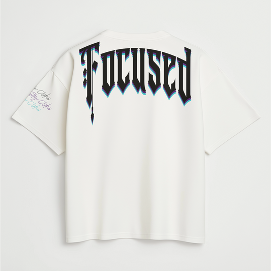 Oversize regular T-Shirt "Focused"